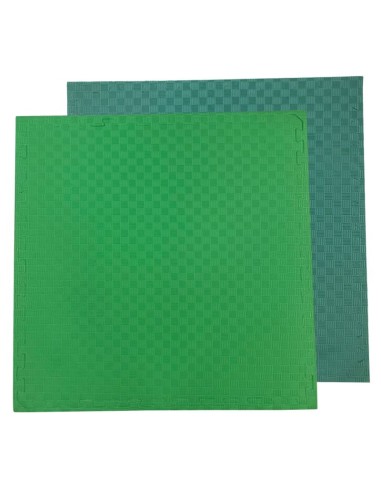 Plancha reversible verde/verde pistacho 100x100x2cm