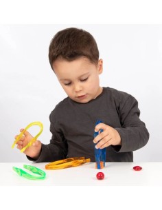 PINZAS JUMBO TRANSLÚCIDAS - 12 UNIDADES 2