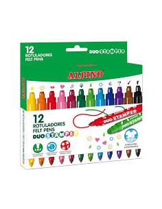 Rotuladores alpino stamper- 10 colores 2