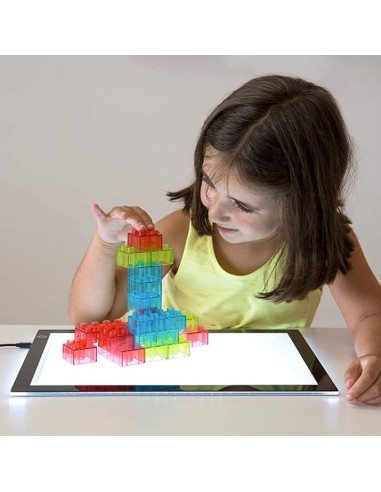 Bloques Translúcidos 55 piezas