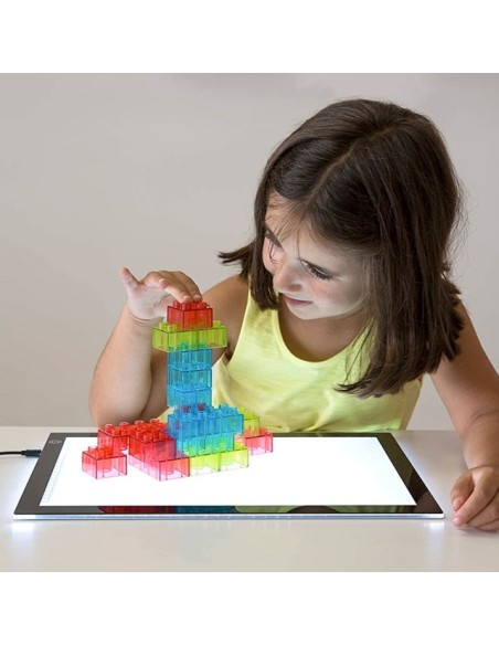 Bloques Translúcidos 55 piezas