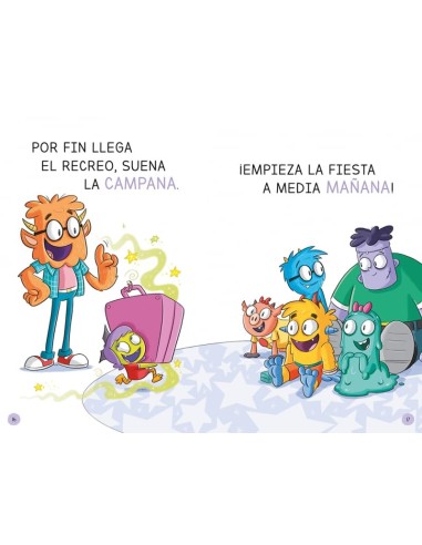 Pasteles voladores de colores. Colección...