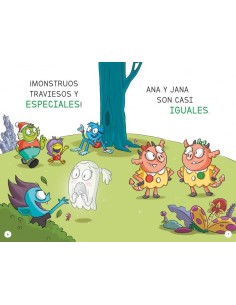 Las iguales son especiales. Colección escuela de monstruos. 2