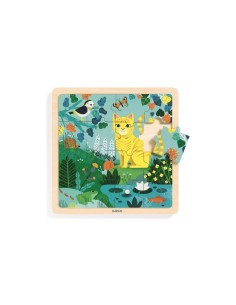 Puzle Lily en madera 16 piezas 2