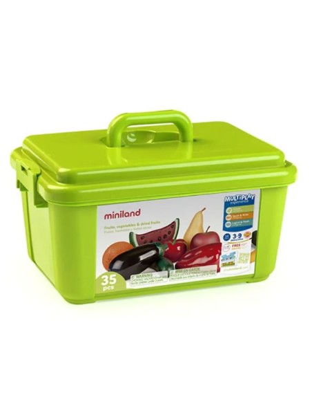 Frutas, hortalizas y frutos secos 35 unidades