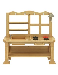 Cocina de madera para exterior 2