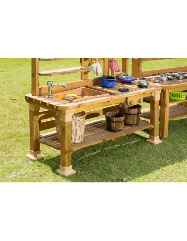 COCINA PARA EXTERIOR MADERA