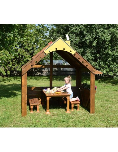 CASITA DE JUEGOS MADERA EXTERIOR