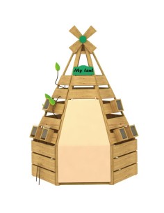 TIENDA DE CAMPAÑA MADERA EXTERIOR