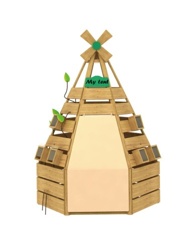 TIENDA DE CAMPAÑA MADERA EXTERIOR