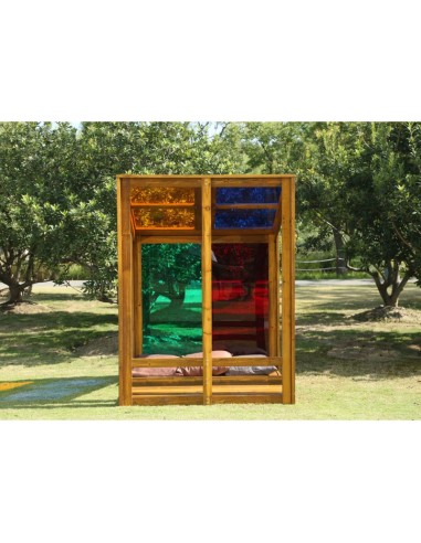 CASA ARCOIRIS MADERA EXTERIOR