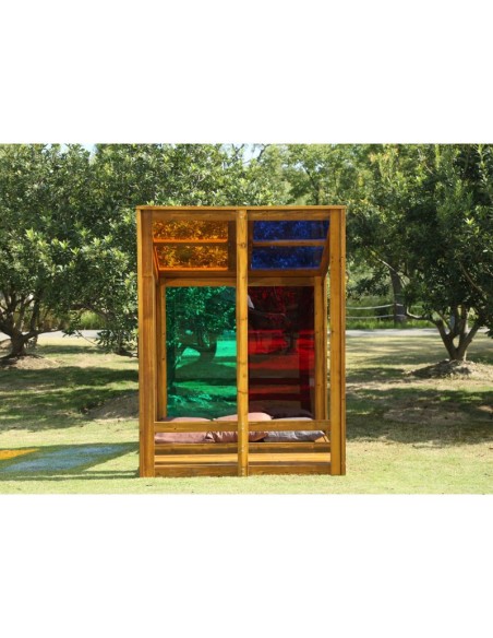 CASA ARCOIRIS MADERA EXTERIOR