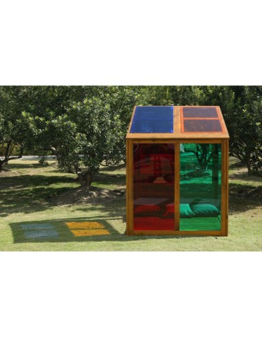 CASA ARCOIRIS MADERA EXTERIOR