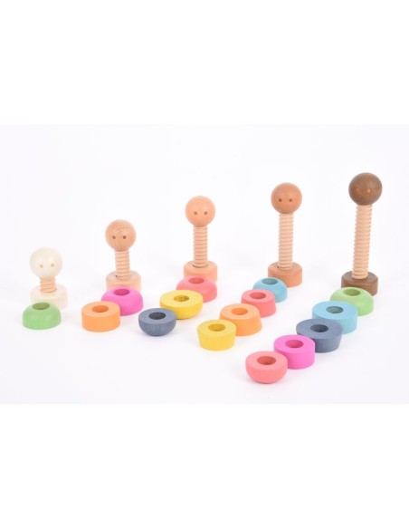 PERSONAS TUERCAS MONTESSORI