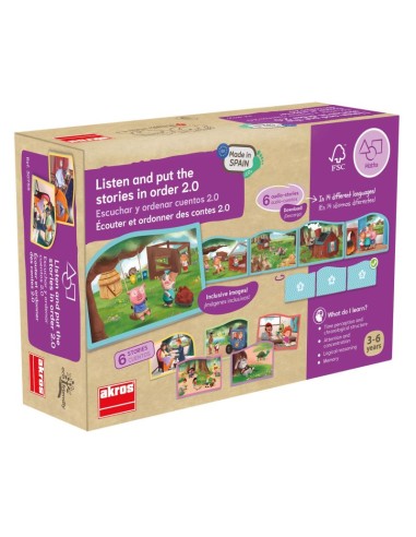 Escuchar y ordenar cuentos 2.0