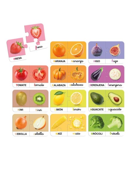 Yo aprendo frutas y verduras