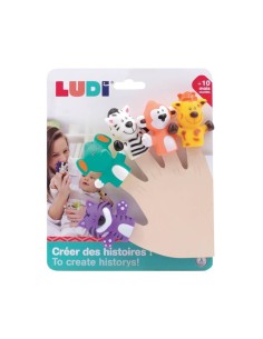 Marionetas de dedo selva