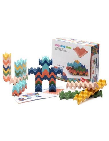 Construcción cartones huevos - 90 piezas