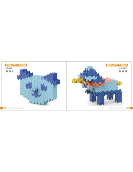 Construcción cartones huevos - 90 piezas