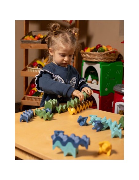 Construcción cartones huevos - 90 piezas