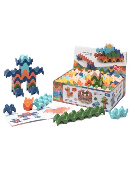 Construcción cartones huevos - 90 piezas