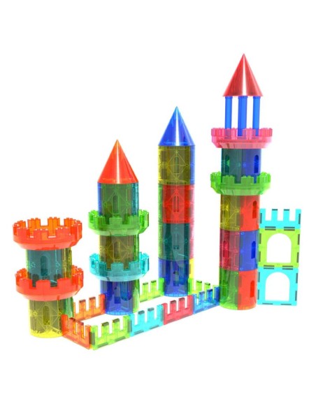 Castillo magnético en 3D - 70 piezas
