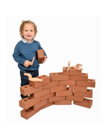 Ladrillos gigantes foam - 25 unidades