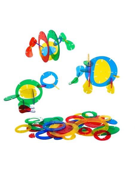 Enlaces del arco iris - 96 unidades