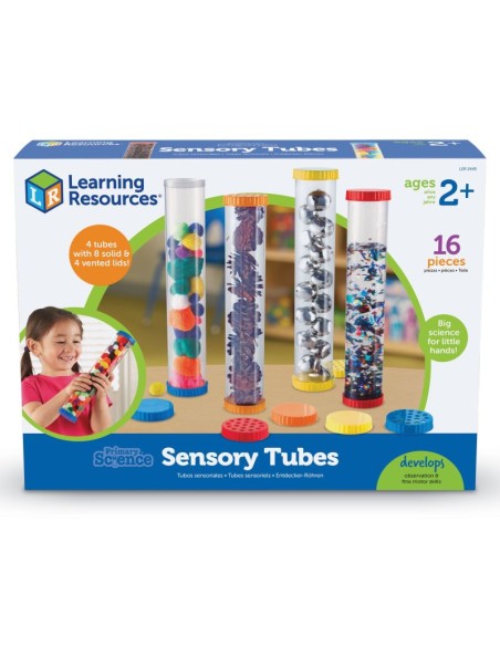 Tubos sensoriales gigantes - 4 unidades
