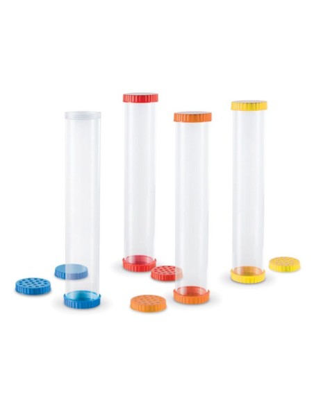 Tubos sensoriales gigantes - 4 unidades