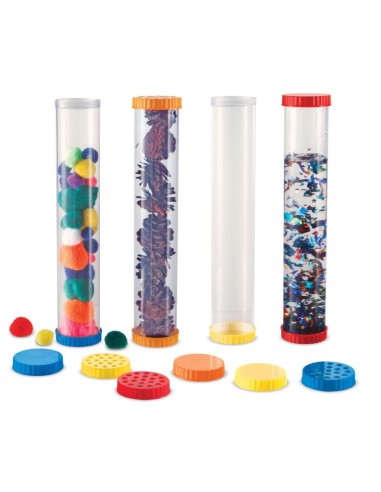 Tubos sensoriales gigantes - 4 unidades