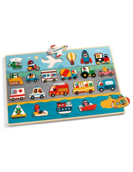 Puzle VROMM - 22 piezas