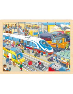 Puzle estación del tren – 96 piezas