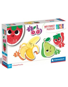 Mi primer puzle frutas - 4 puzles