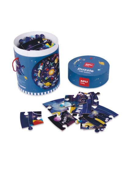 Puzle circular sistema solar - 48 piezas