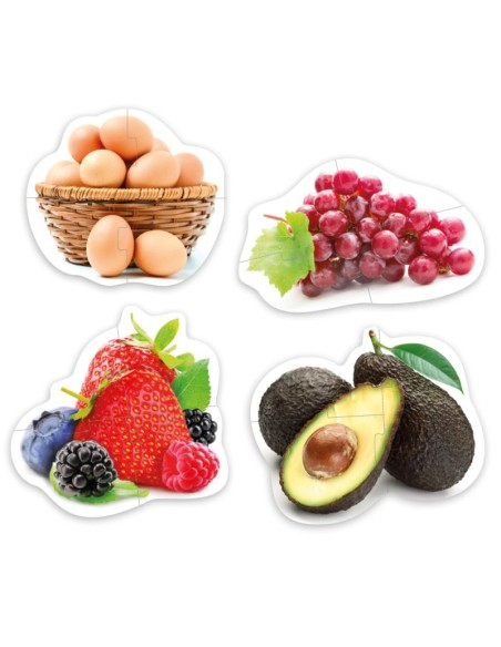 Maxi puzles alimentos sanos