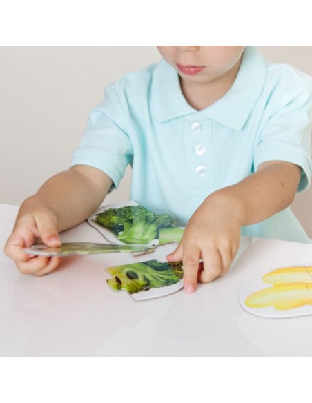 Maxi puzles alimentos sanos