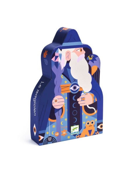 Puzle el mago y el cetro cristal - 36 piezas