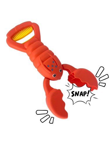 Pinzas arena langosta