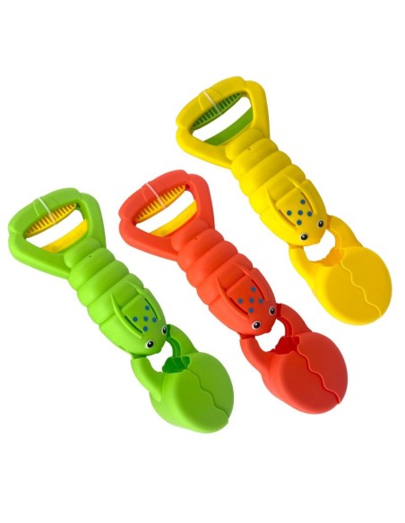 Pinzas arena langosta