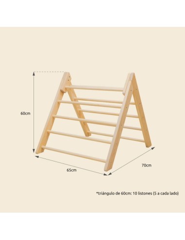 Triángulo Pikler - 60 CM