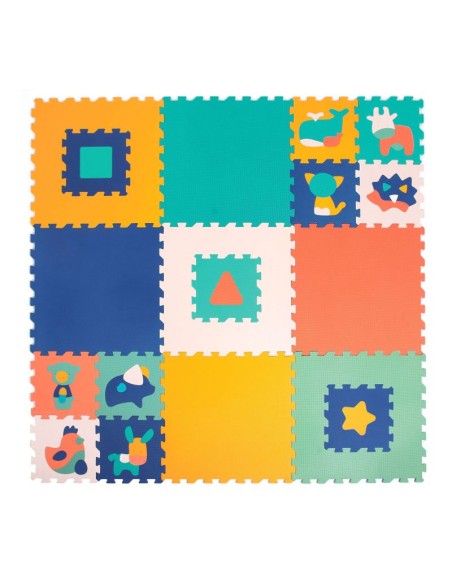 Tapiz jumbo formas-animales XXL – 180 x 180 cm.