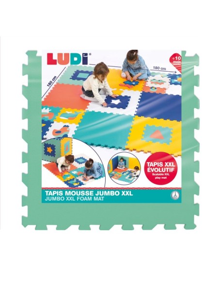 Tapiz jumbo formas-animales XXL – 180 x 180 cm.