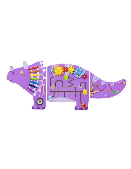 Gran panel actividades triceratops dino