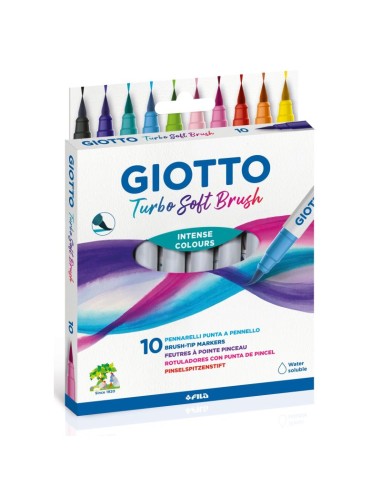 Rotulador turbo soft brush punta pincel