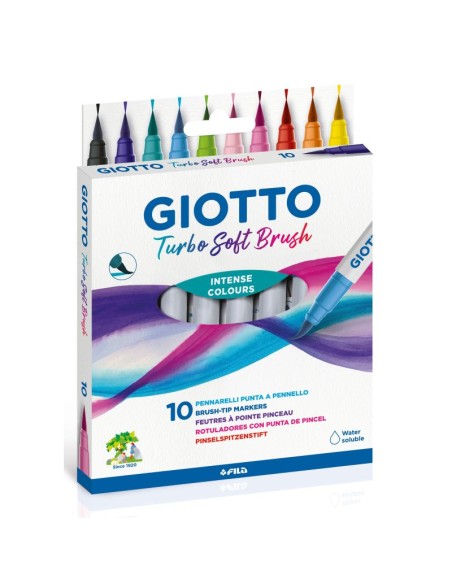 Rotulador turbo soft brush punta pincel