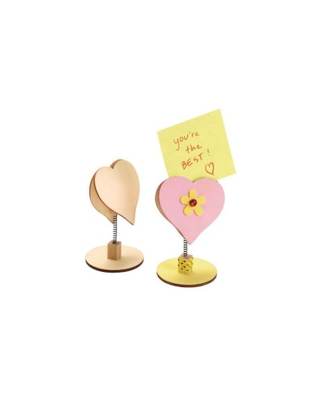 Portanotas corazón - 12 unidades