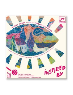 Cuadros para rascar Van Gogh