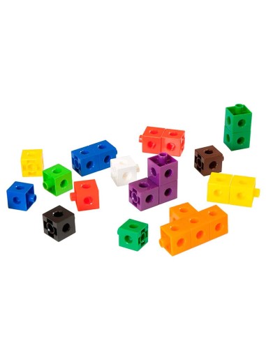Interlocking cubos de 2 cm - 100 und.