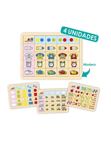 Set logica play 1 – Set de 4 piezas